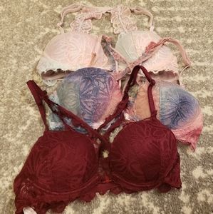 Set of PINK Bras